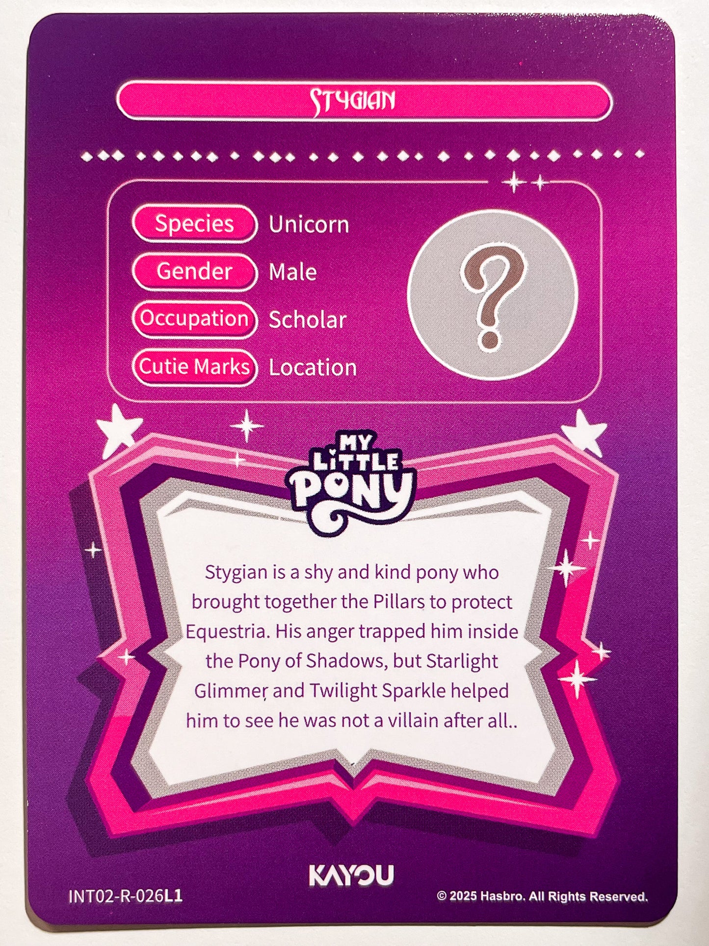 Stygian (R) INT02-R-026 L1