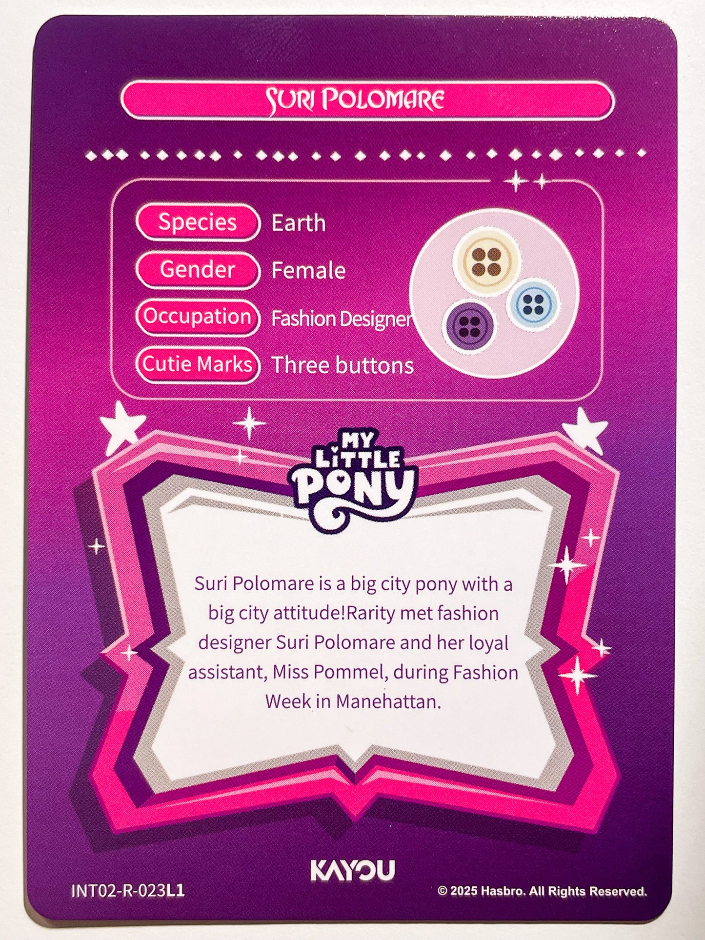 Suri Polomare (R) INT02-R-023 L1