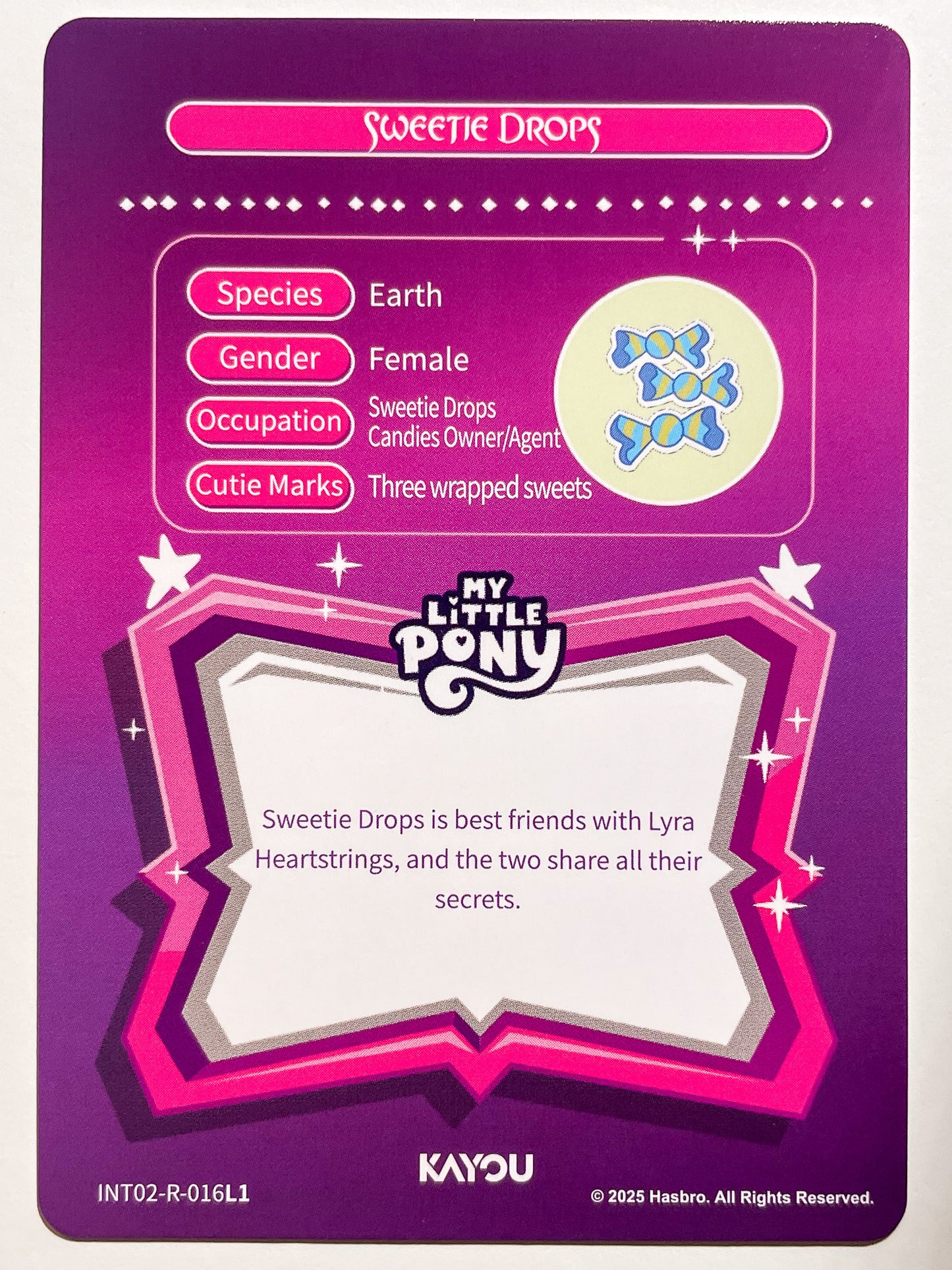 Sweetie Drops (R) INT02-R-016 L1