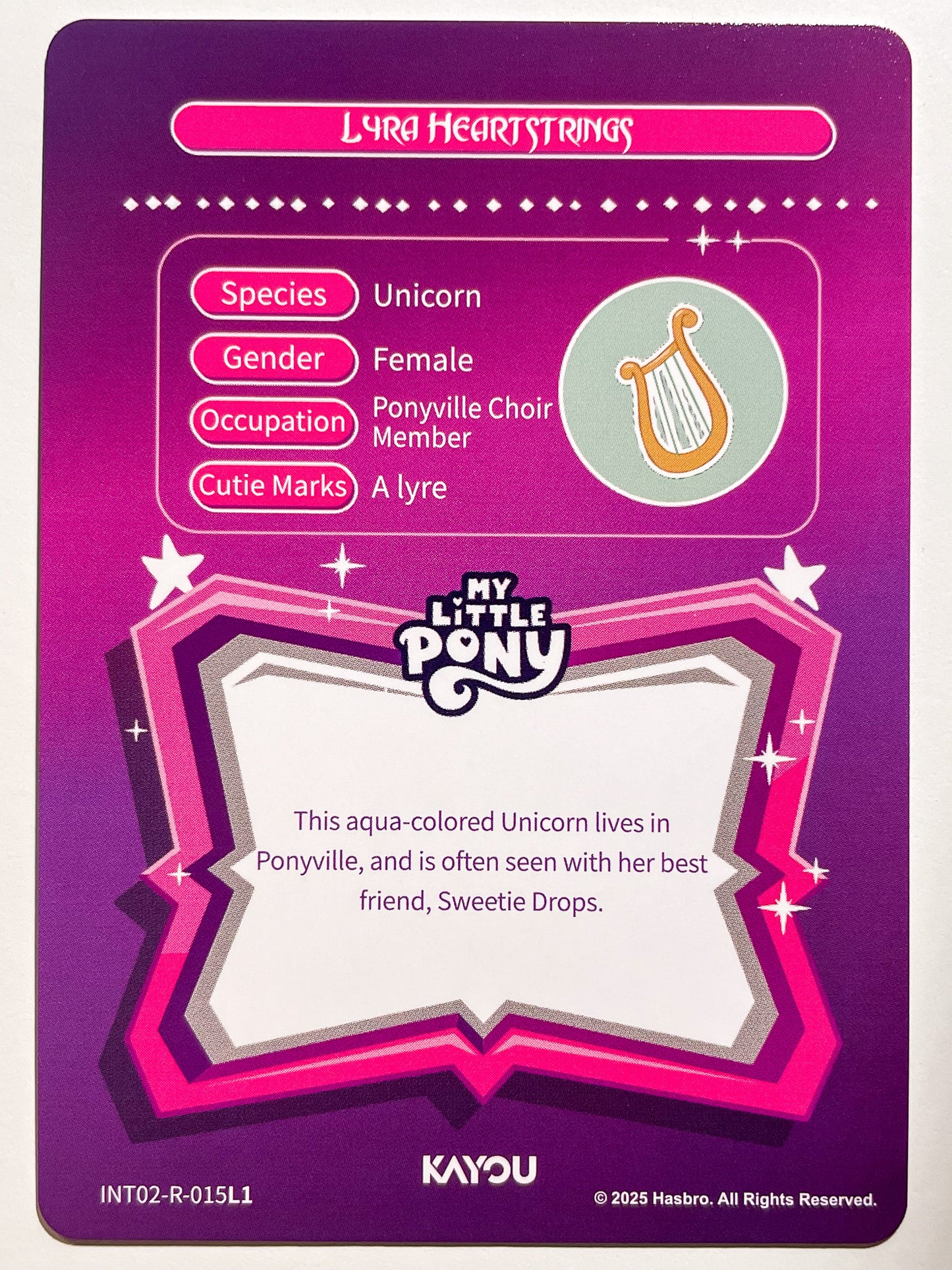 Lyra Heartstrings (R) INT02-R-015 L1