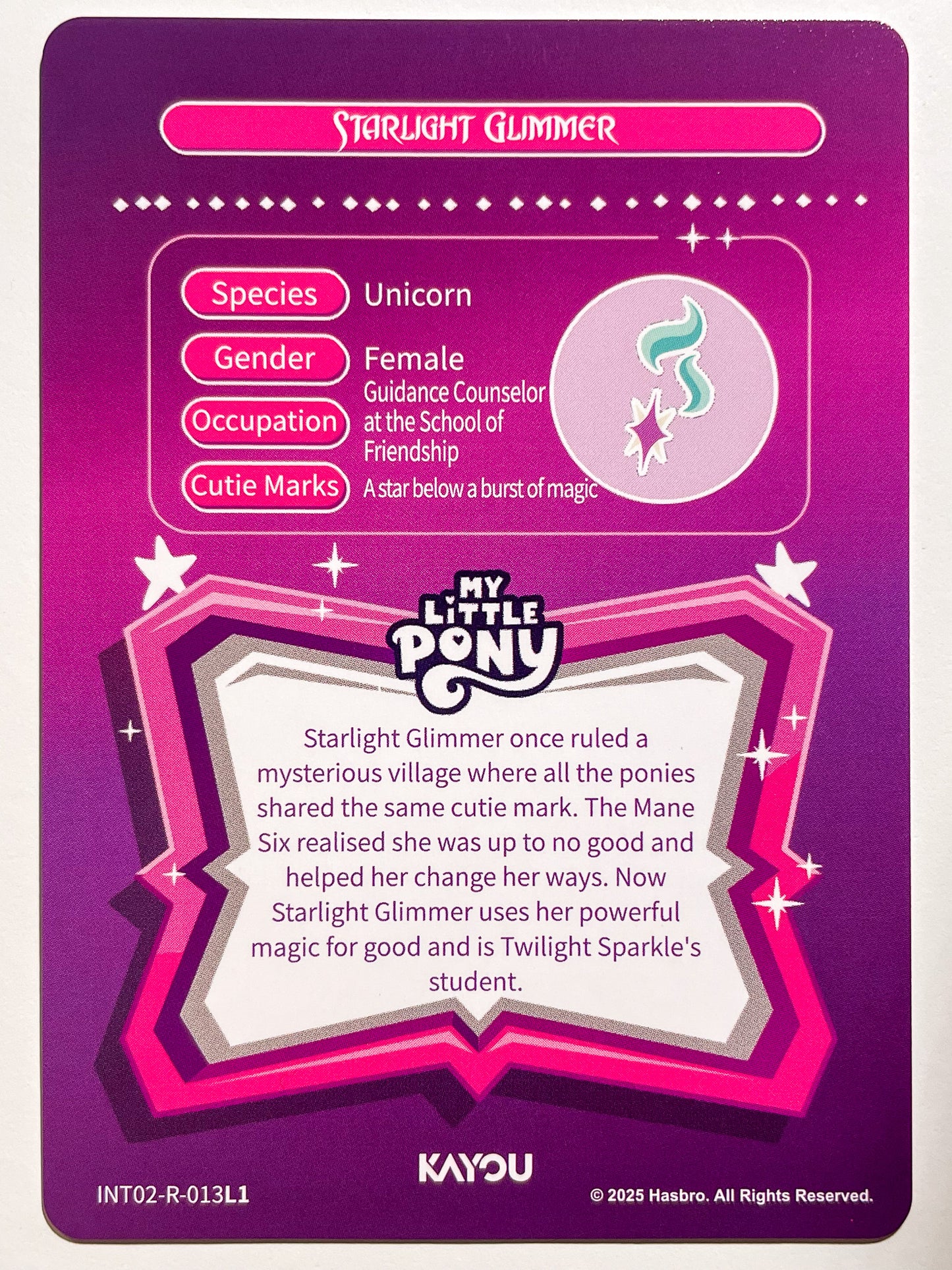 Starlight Glimmer (R) INT02-R-013 L1