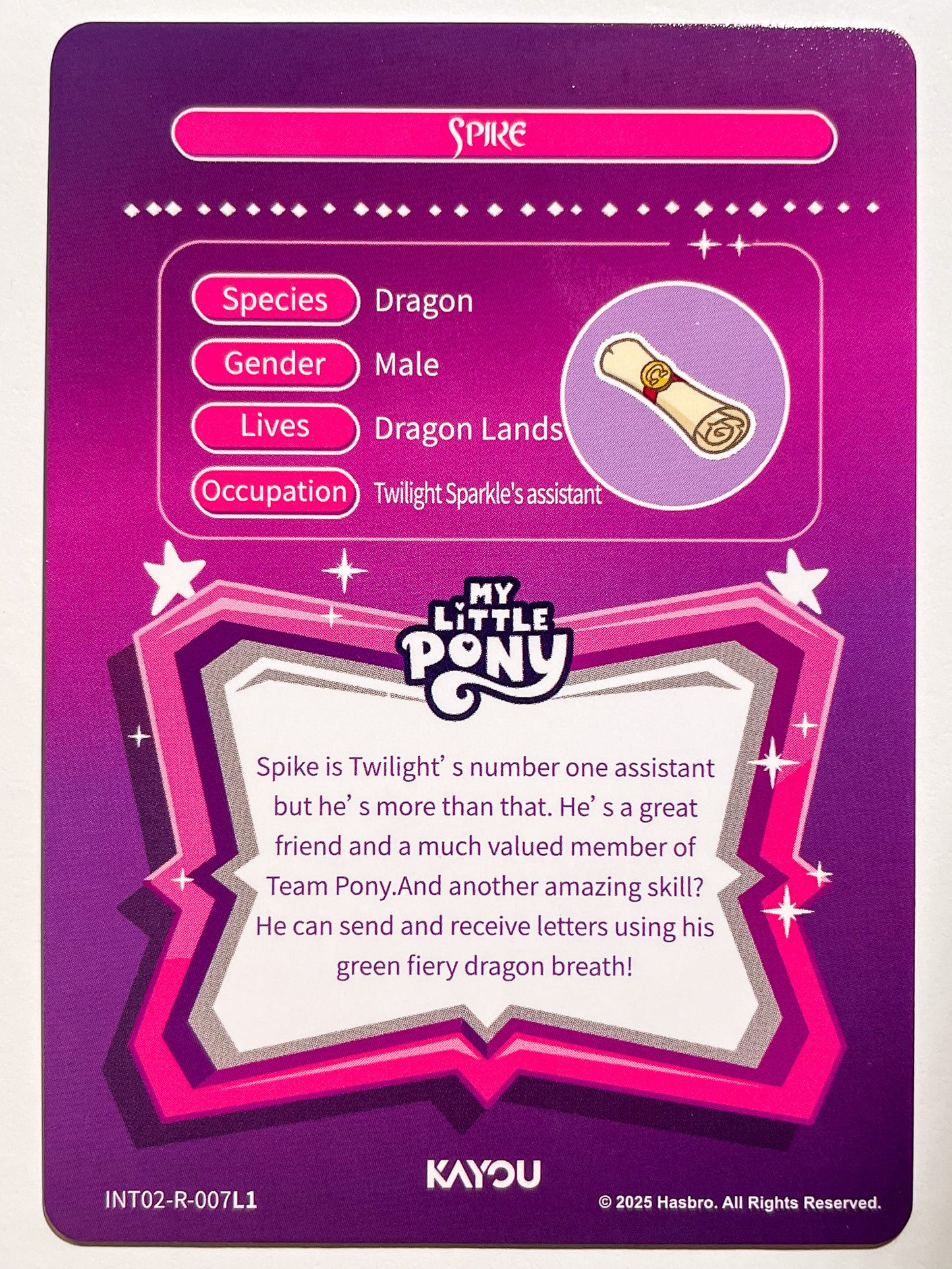 Spike (R) INT02-R-007 L1