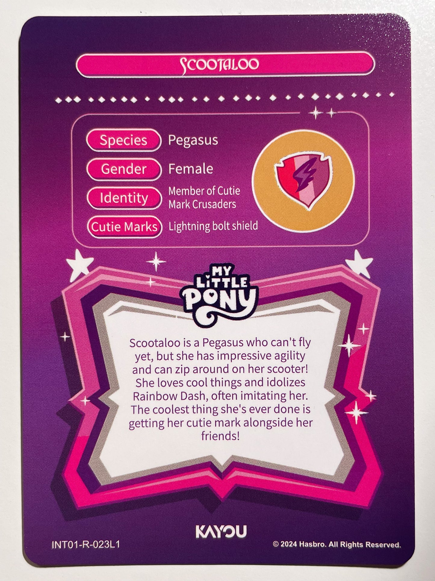 Scootaloo (R) INT01-R-023 L1