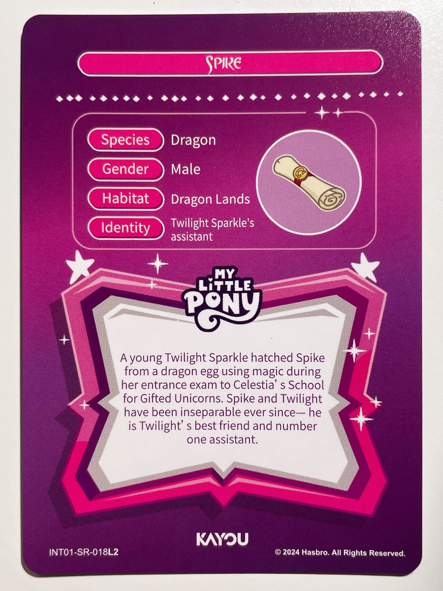 Spike (SR) - INT01-SR-018 L2