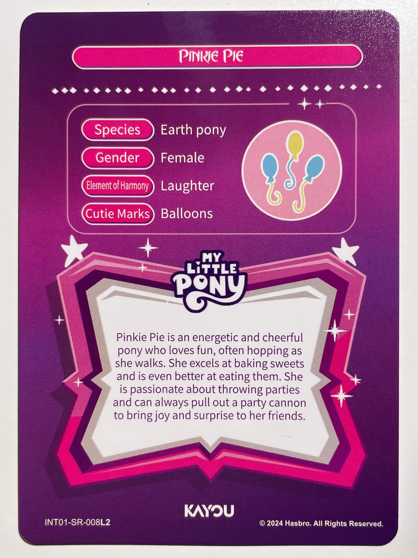 Pinkie Pie (SR) - INT01-SR-008 L2