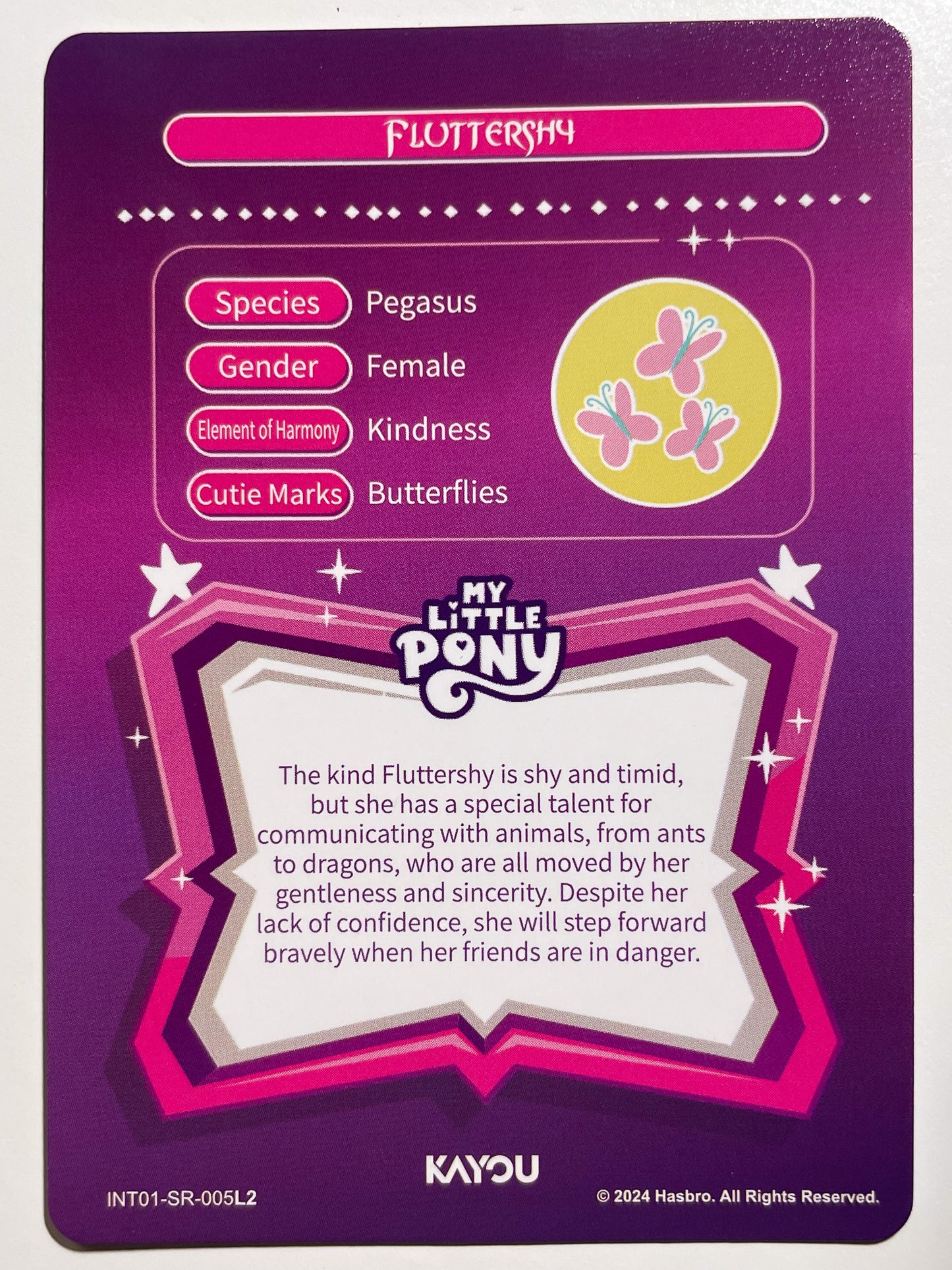 Fluttershy (SR) - INT01-SR-005 L2