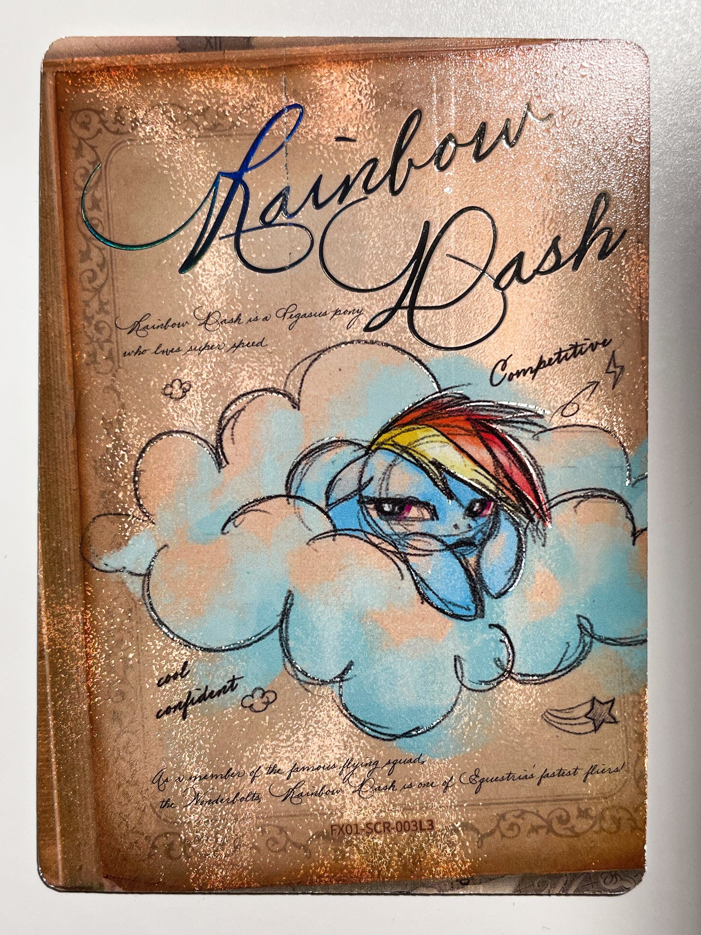 Rainbow Dash (DAMAGED) (SCR) FX01-SCR-003