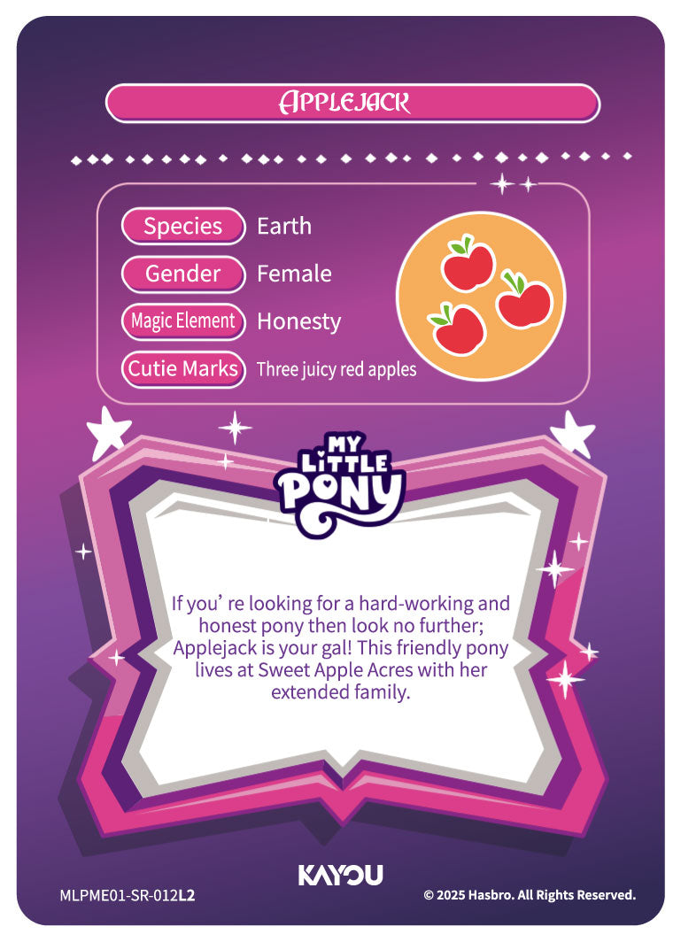 Applejack (SR) - MLPME01-SR-012 L2