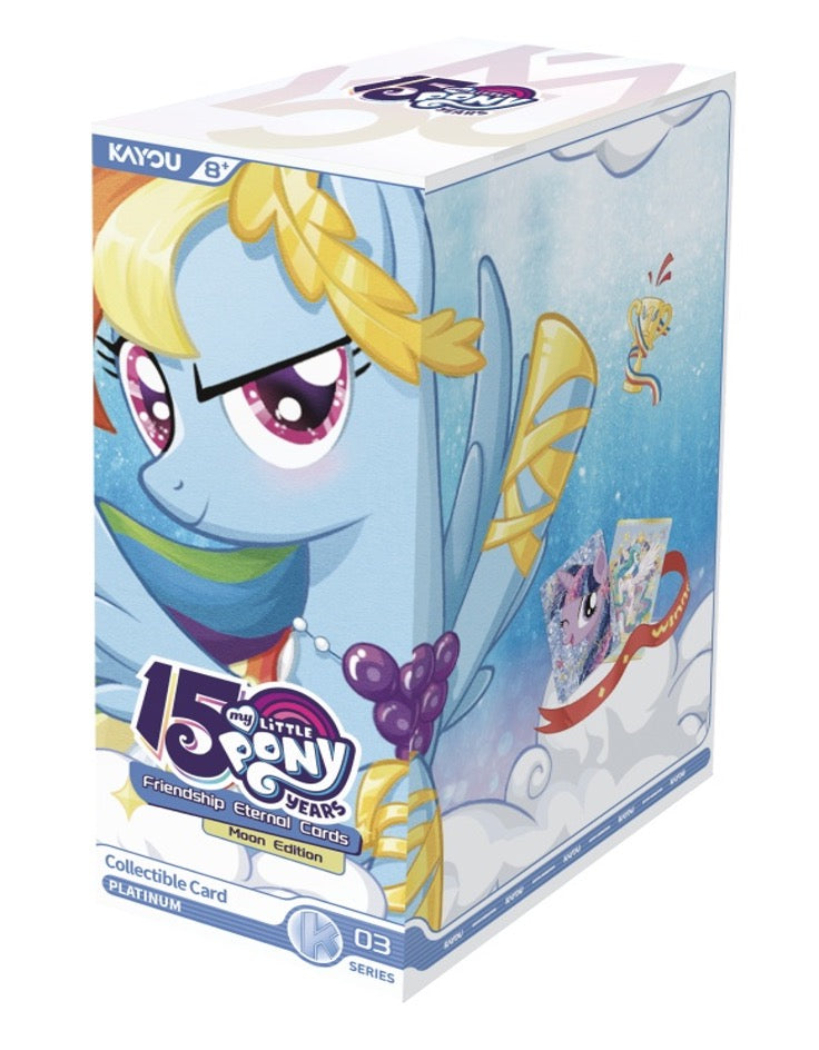 *PRE-ORDER Kayou My Little Pony cards - Moon edition series 3 - ENGLISH VERSION