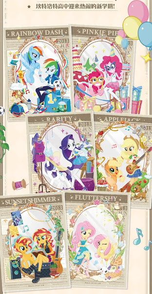 *PRE-ORDER Kayou My Little Pony cards - Equestria girls edition - CHINESE VERSION