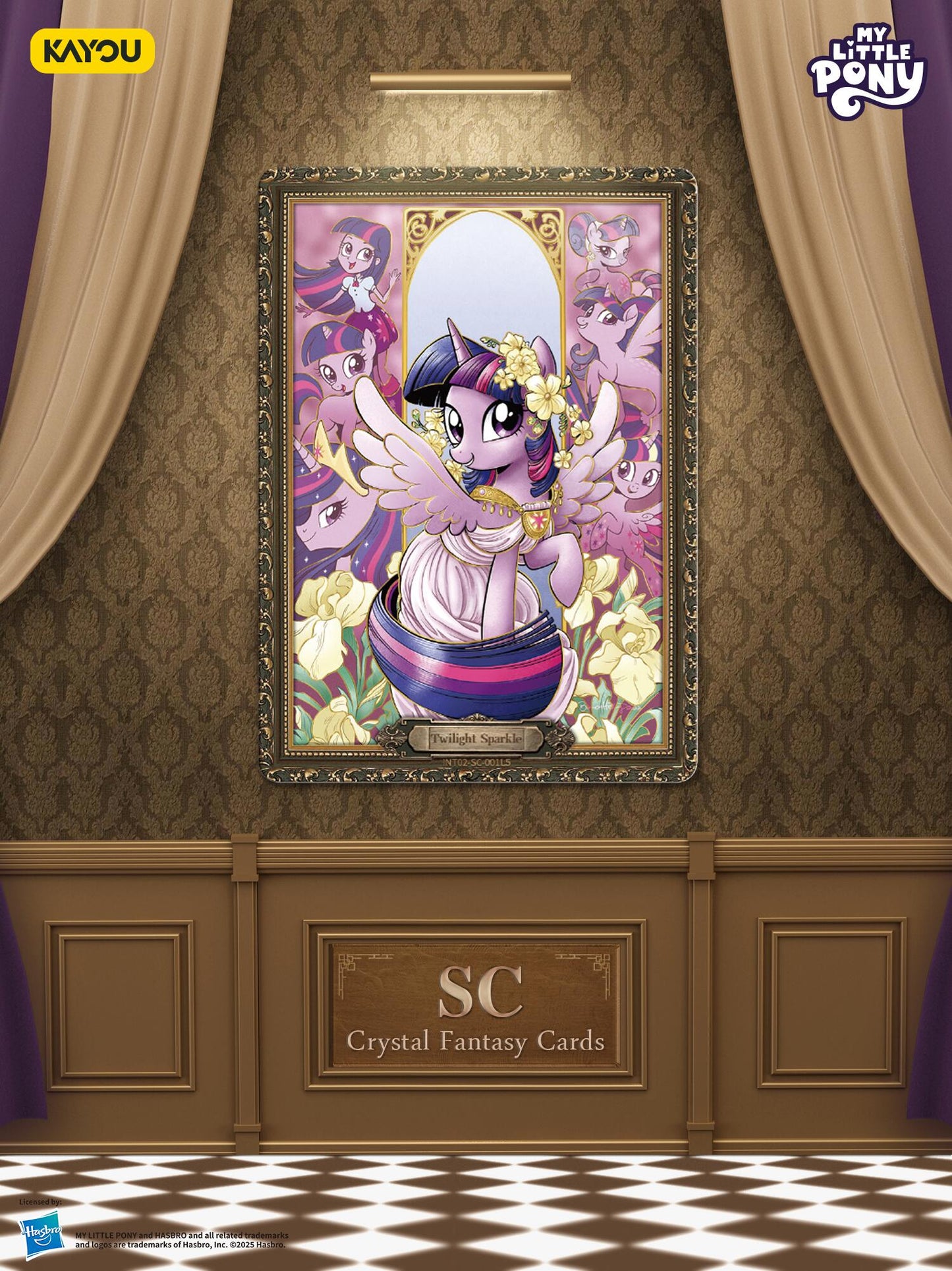 *PRE-ORDER Kayou My Little Pony cards - Moon edition series 2 - ENGLISH VERSION