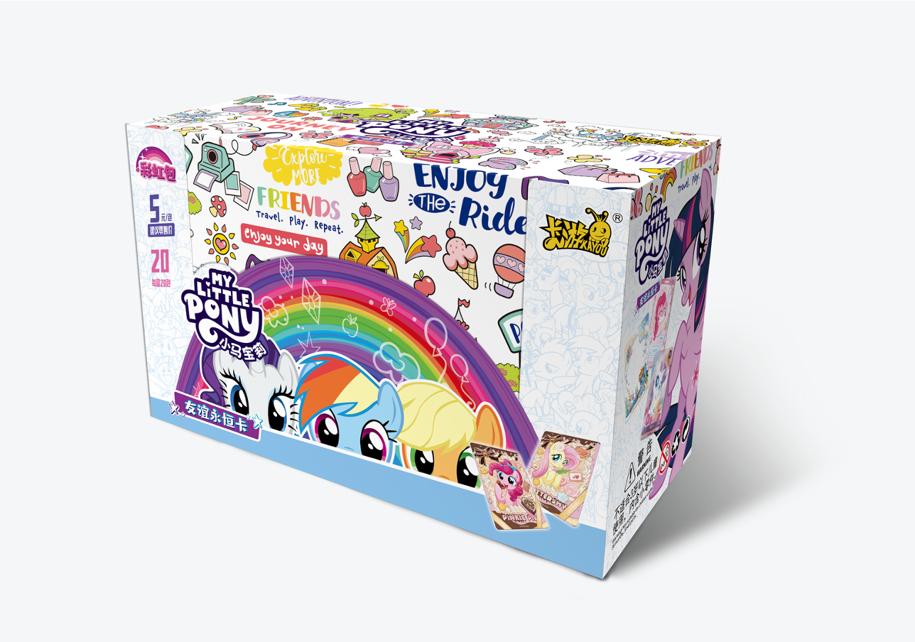 *PRE-ORDER Kayou My Little Pony cards - Rainbow edition series 4 - CHINESE VERSION