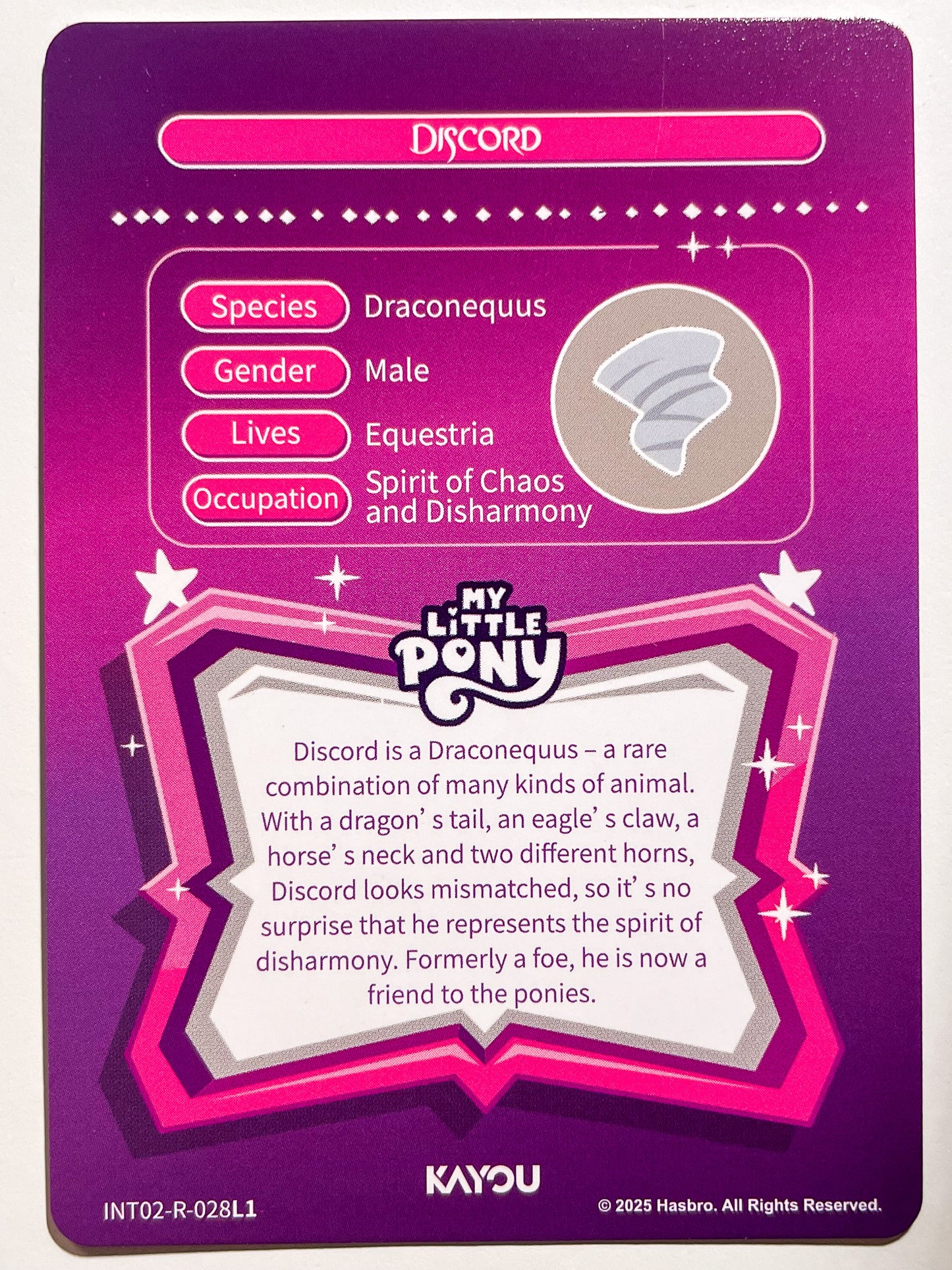 Discord (R) INT02-R-028 L1