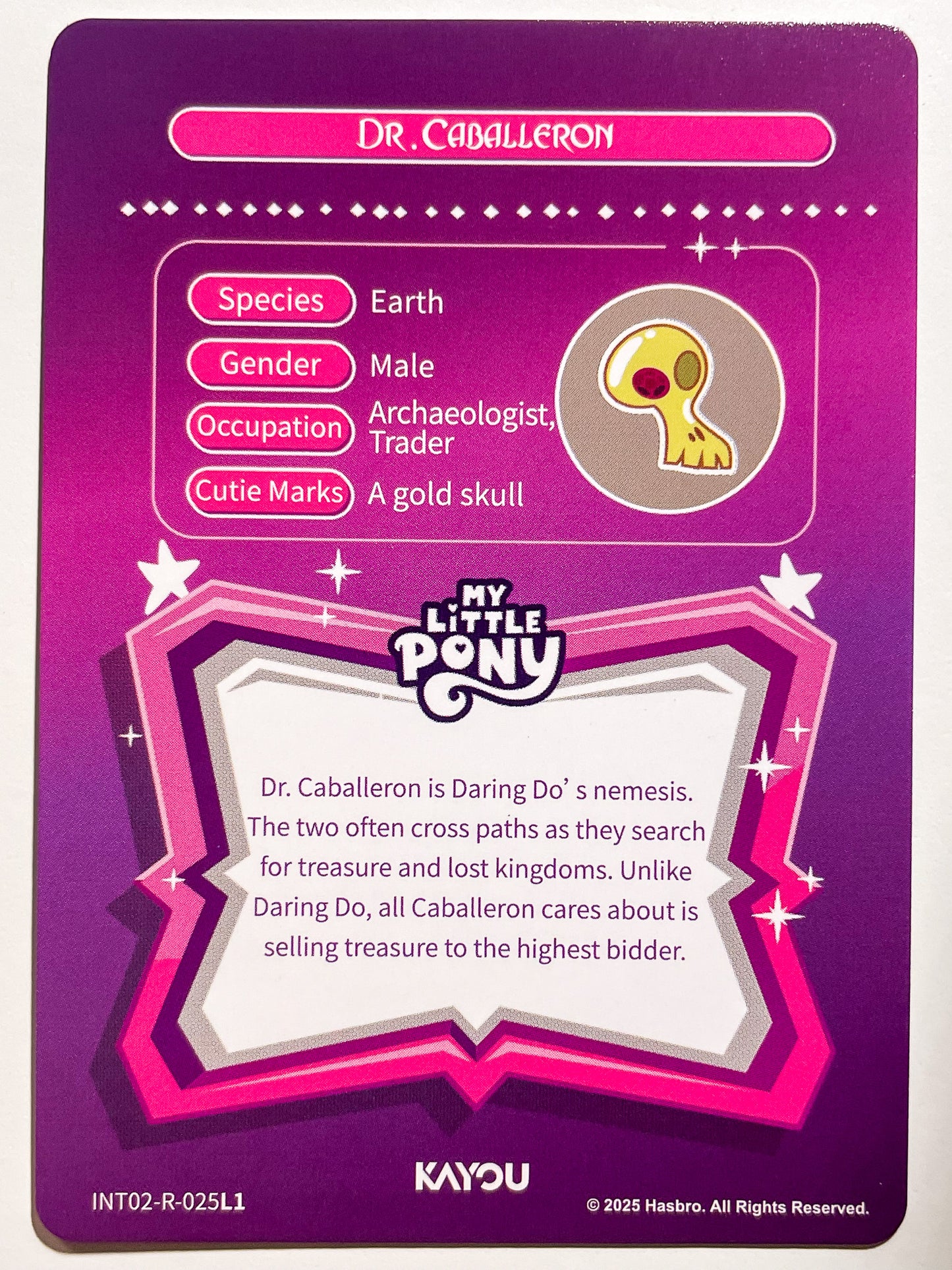 Dr. Caballeron (R) INT02-R-025 L1