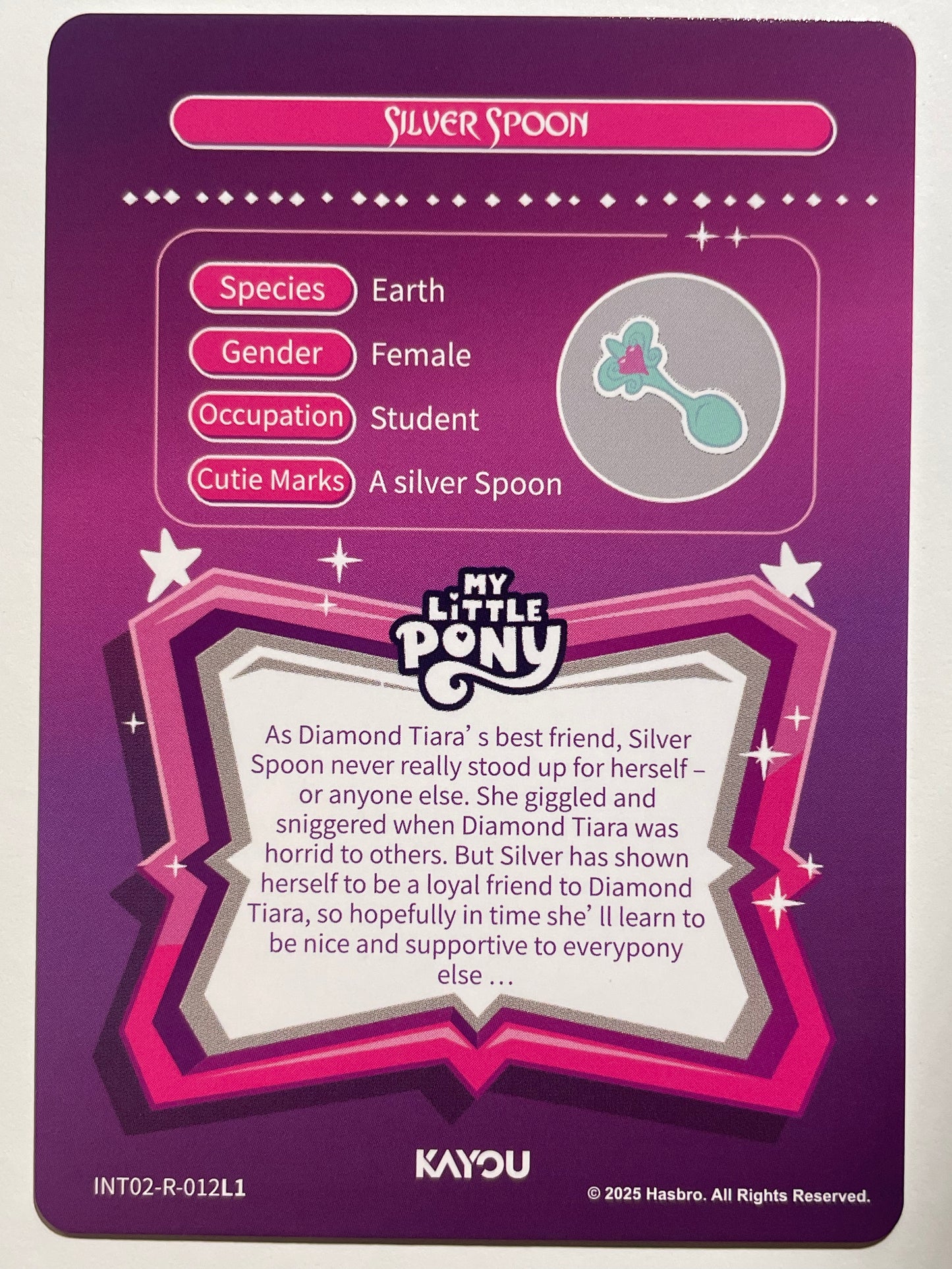 Silver Spoon (R) INT02-R-012 L1