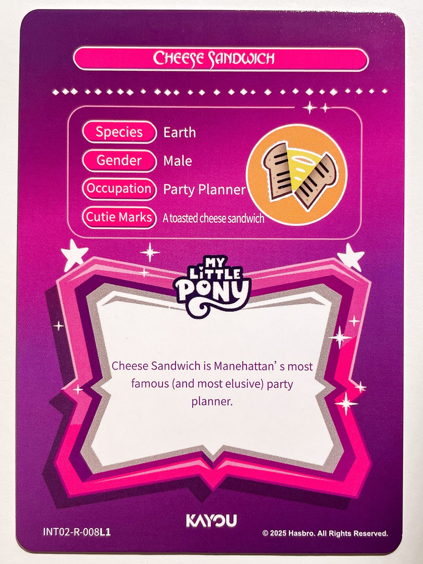 Cheese Sandwich (R) INT02-R-008 L1