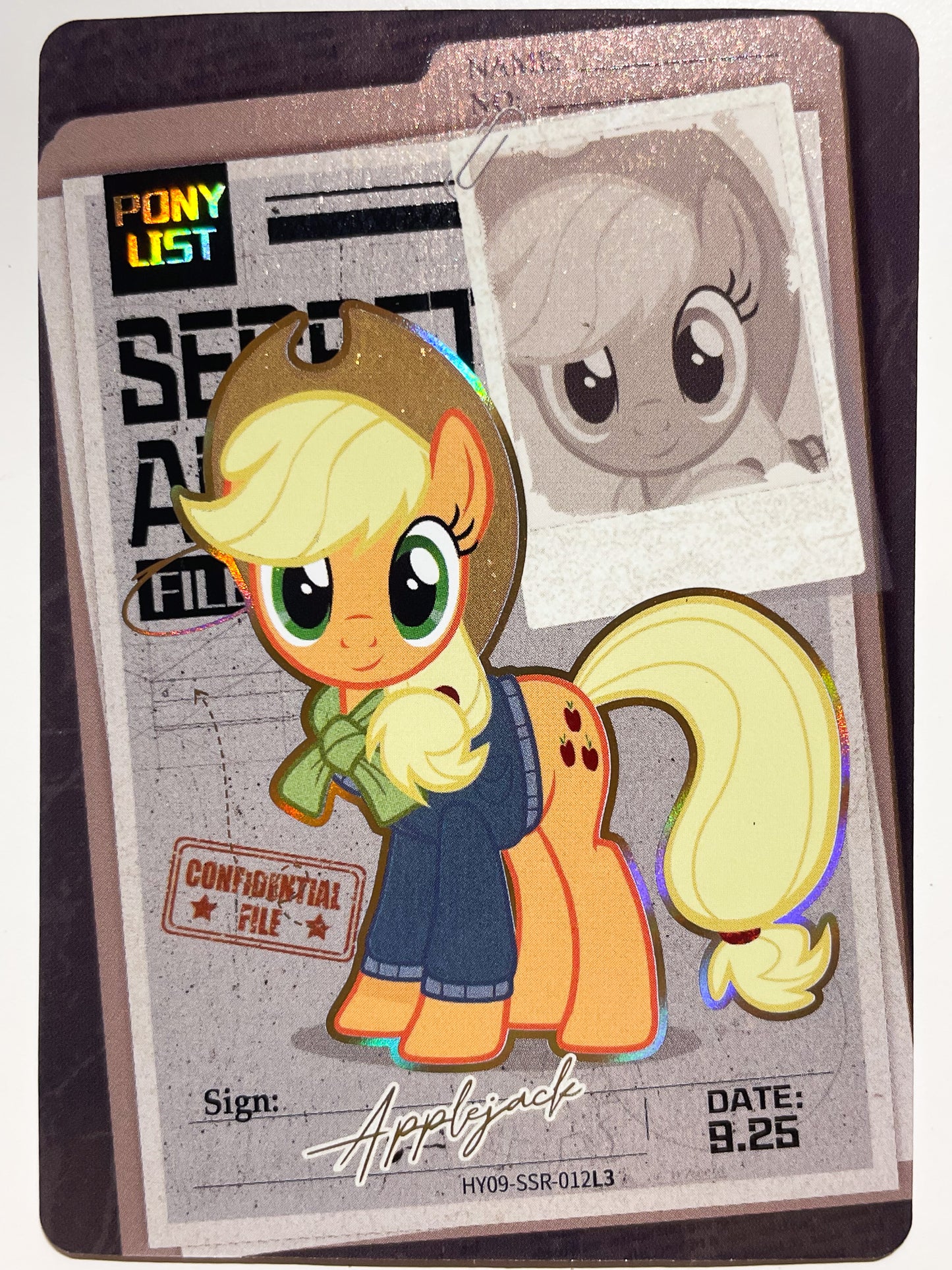 Applejack (SSR) HY09-SSR-012 L3
