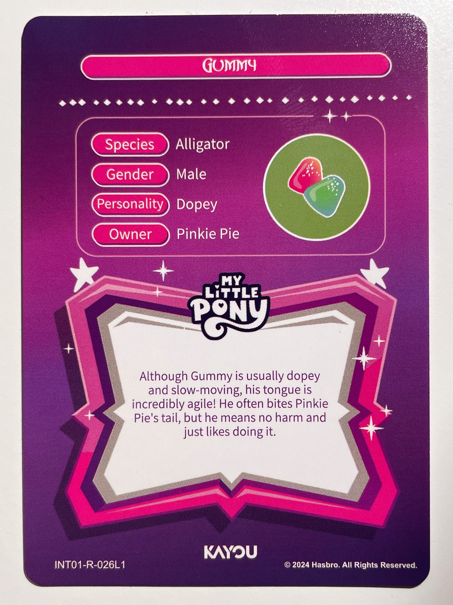 Gummy (R) INT01-R-026 L1