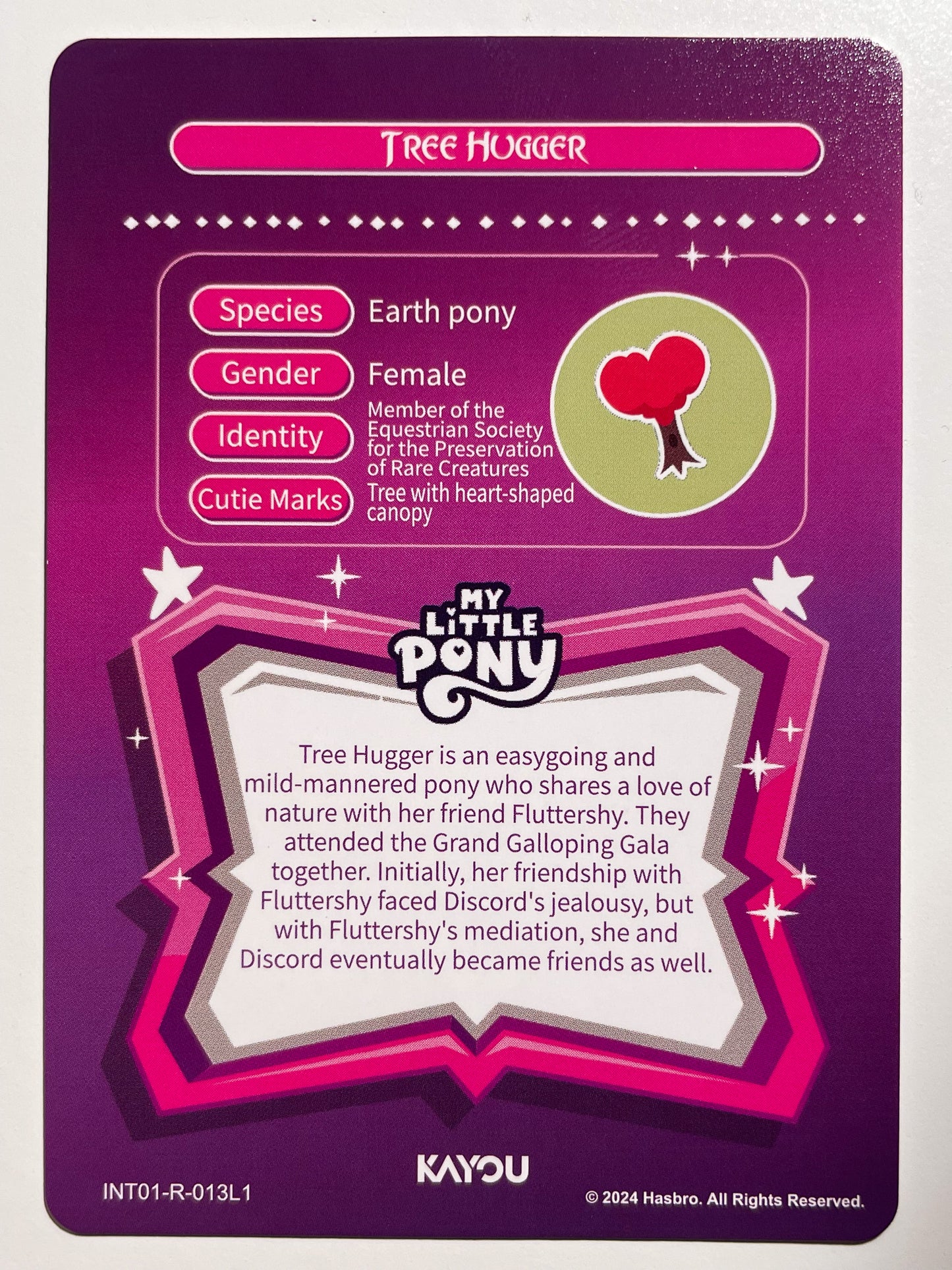 Tree Hugger (R) INT01-R-013 L1