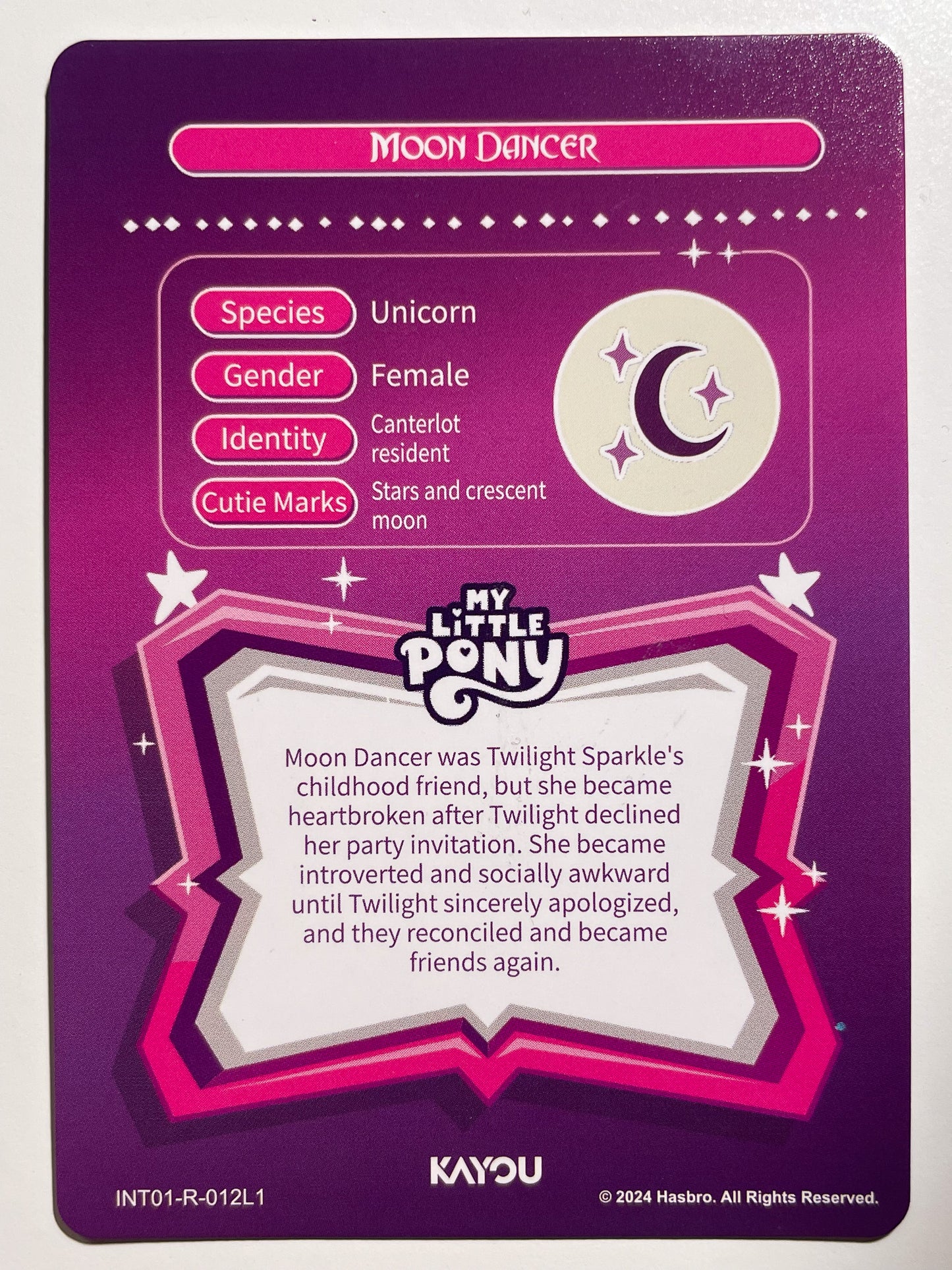 Moon Dancer (R) INT01-R-012 L1