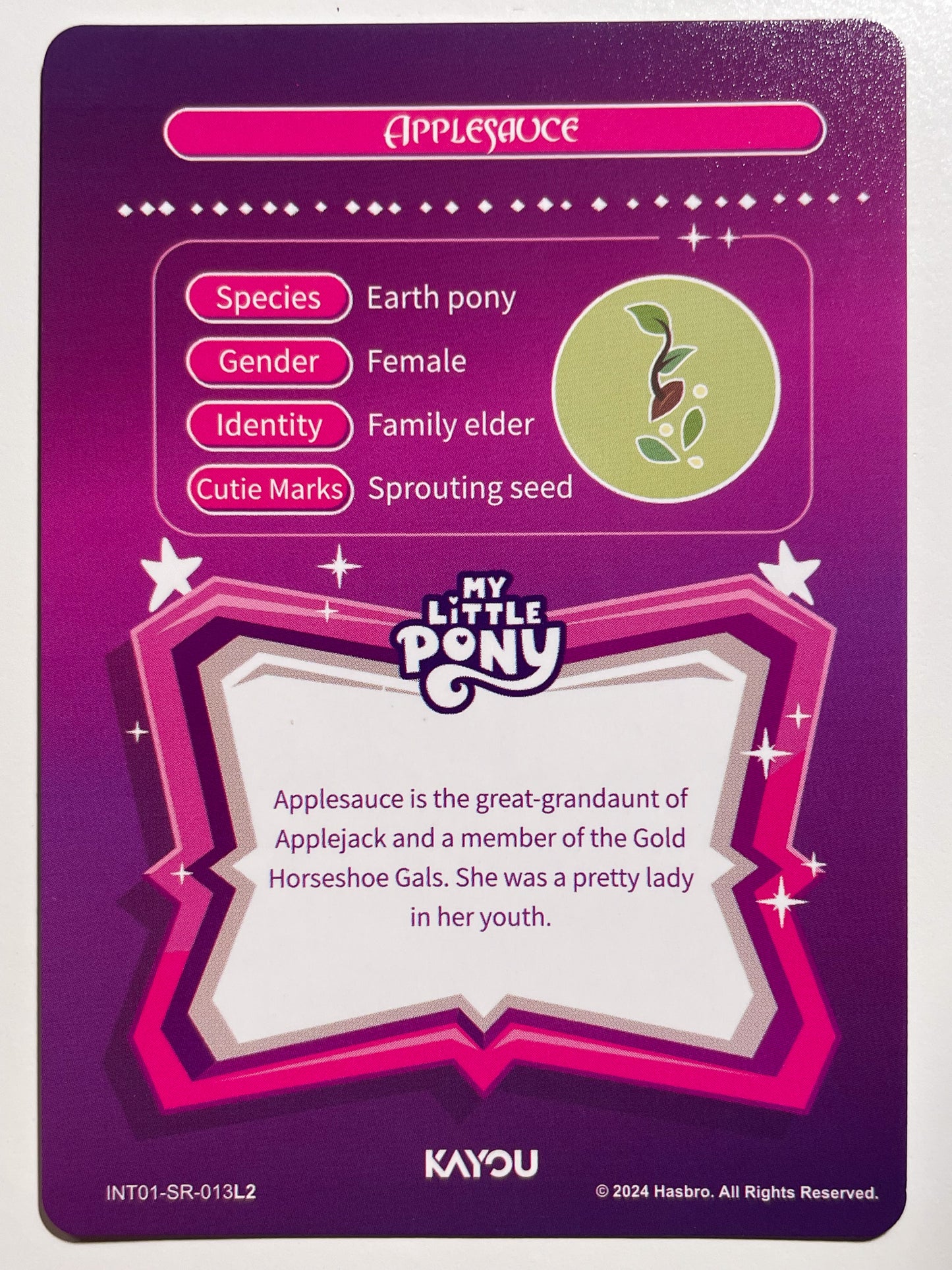 Applesauce (SR) - INT01-SR-013 L2