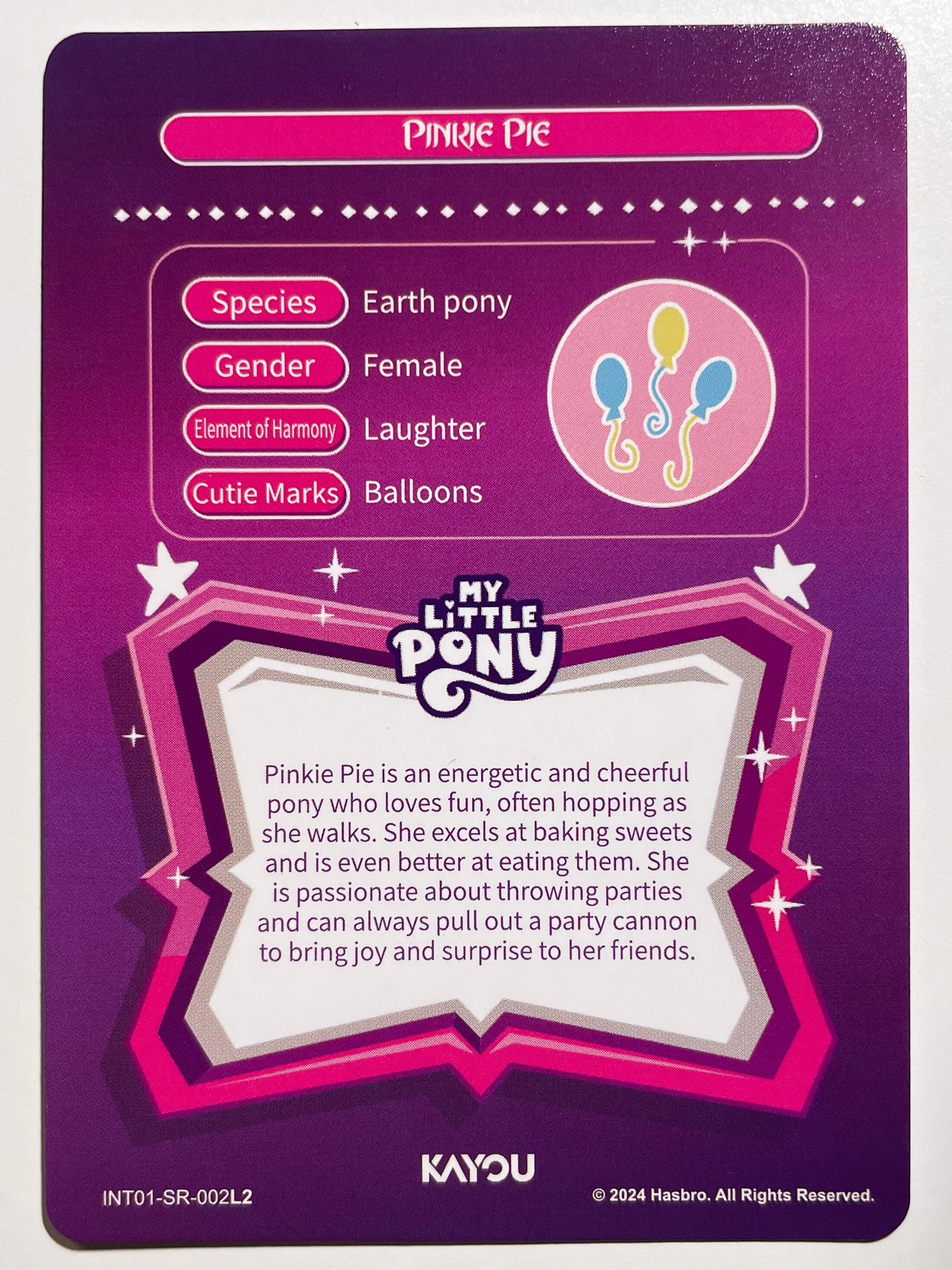 Pinkie Pie (SR) - INT01-SR-002 L2