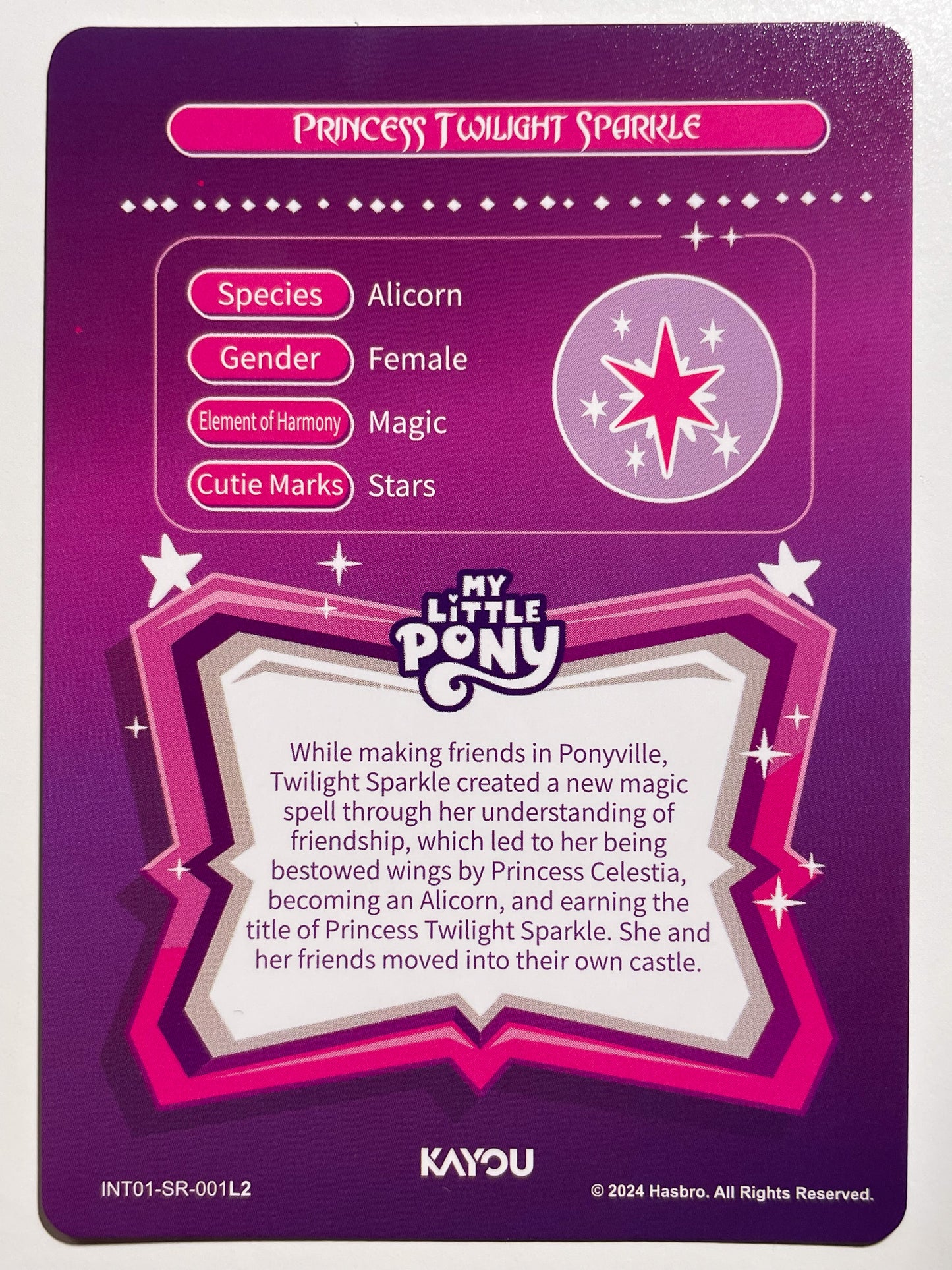 Princess Twilight Sparkle (SR) - INT01-SR-001 L2