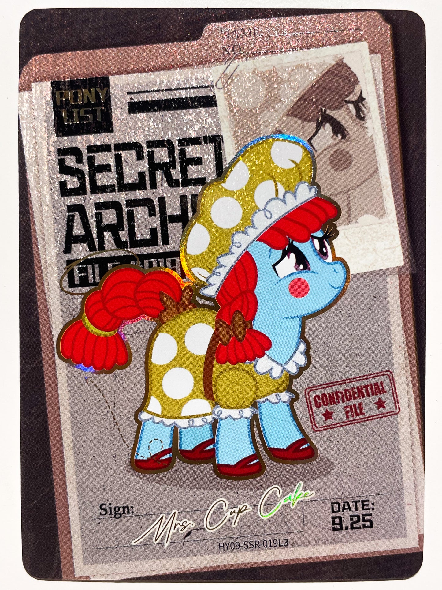 Mrs. Cup Cake (SSR) HY09-SSR-019 L3