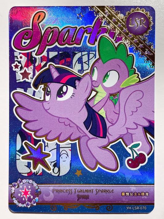 Princess Twilight Sparkle & Spike (LSR) YH-LSR-070