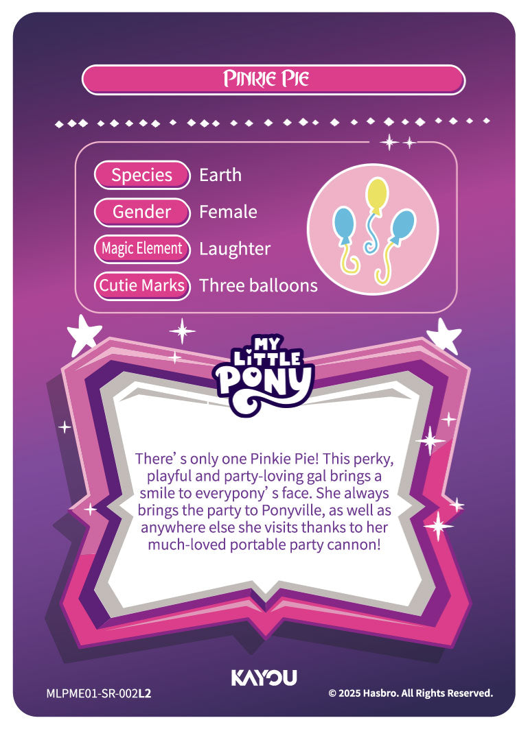 Pinkie Pie (SR) - MLPME01-SR-002 L2