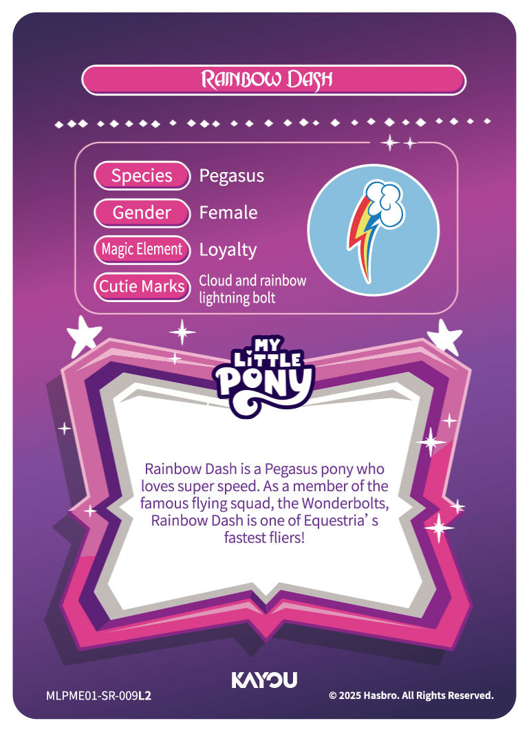 Rainbow Dash (SR) - MLPME01-SR-009 L2
