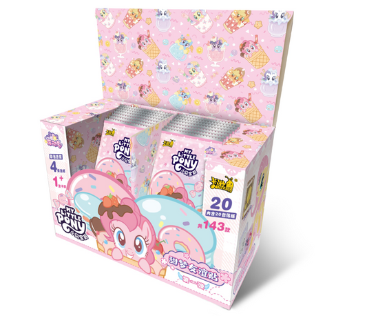*PRE-ORDER Kayou My Little Pony cards - Sweet Dreams sticker box - CHINESE VERSION